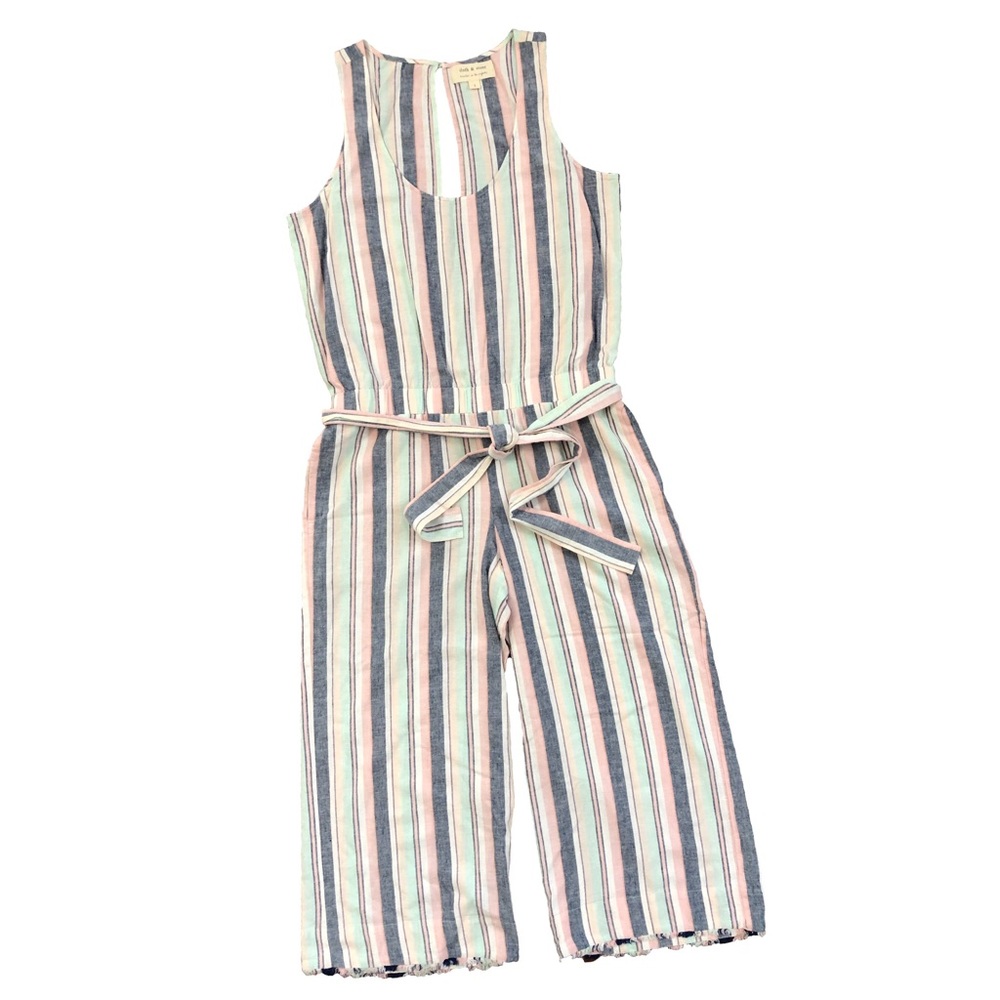 NWOT Cloth & Stone Striped long JumpsuitS/Rompers